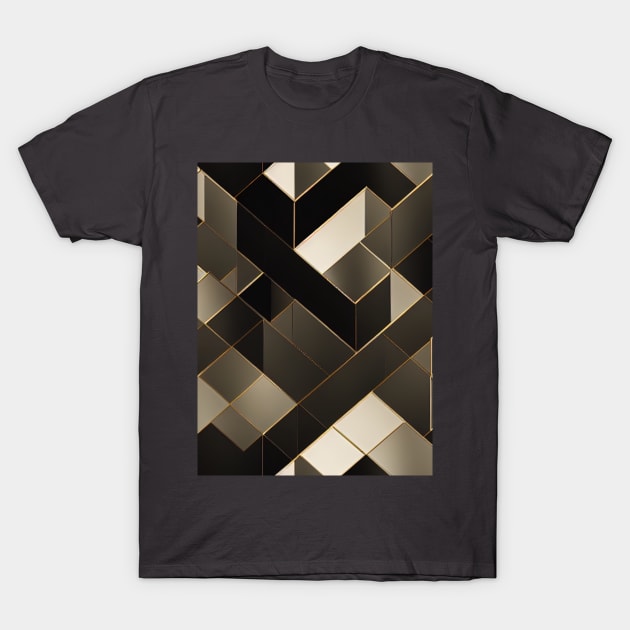 Rhombus seamless pattern texture T-Shirt by Alekxemko